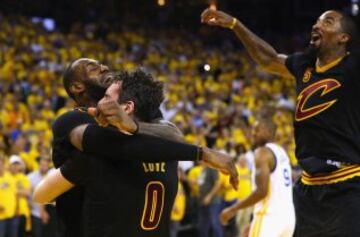 El primer anillo de los Cavs: fiesta en Oakland y fiestón en Cleveland