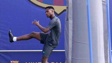 El padre de Ansu Fati: "Mi sueño y el suyo era jugar con Portugal"