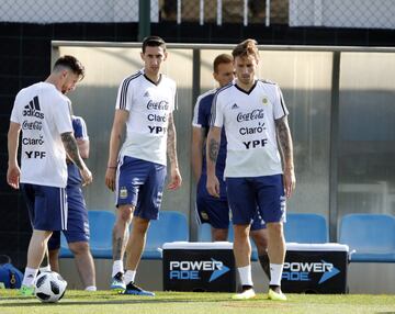 Barcelona 01Junio 2018, EspaÃ±a
Previa al Mundial 2018
Entrenamiento de la seleccion Argentina Ciudad Deportiva Joan Gamper, Barcelona.

Foto Ortiz Gustavo
