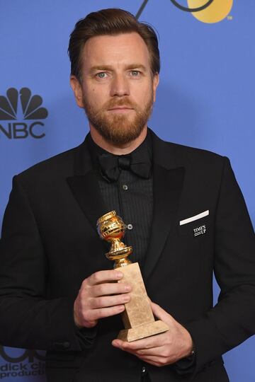 Ewan McGregor se unió a las protestas y obtuvo el Globo de Oro a Mejor actor en miniserie.