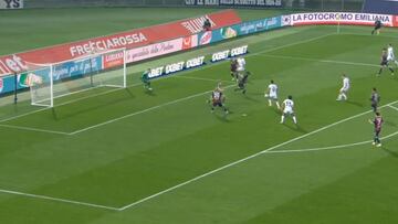 La racha sin fin: el gol de Gio Simeone como guinda a la gran jugada coral del Cagliari