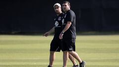 Santiago 9 enero 2018.
 Segunda Practica de pretemporada de Colo Colo abierta a la prensa, en el estadio Monumental.
 Javier Torres/Photosport