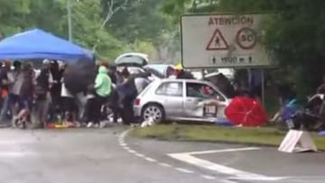 Atropello masivo en el Rally de Hoznayo