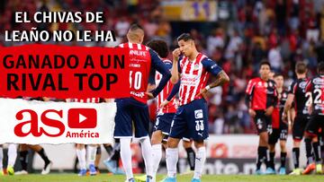 Leaño no tiene triunfos frente a los rivales ‘top’ de Chivas