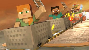 Las negociaciones para añadir Minecraft a Super Smash Bros. comenzaron hace 5 años