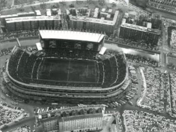 50 años del estadio Vicente Calderón en imágenes