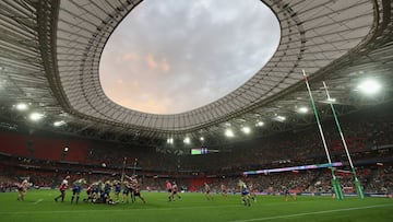 San Mam&eacute;s record&oacute; a los grandes estadios del 6 Naciones: el Principality de Cardiff, el Aviva de Dubl&iacute;n o el templo londinense de Twickenham.