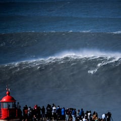 Nazaré Big Wave Challenge: surf de olas gigantes en directo