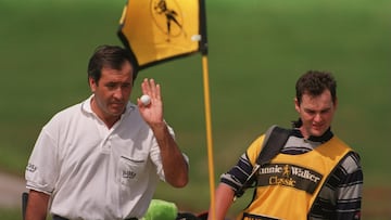 Seve Ballesteros junto a Billy Foster.