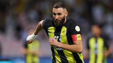 Karim Benzema of Al Ittihad