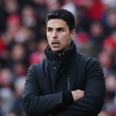 Mikel Arteta, con un problema de puntería en el Arsenal