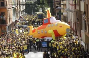 La fiesta del ascenso en Villarreal