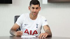 Romero firma su contrato con el Tottenham