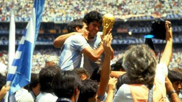 Cuando Argentina dio la vuelta olímpica en Coapa tras ganar el Mundial de 1986