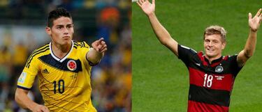 James y Kroos están en el once ideal de AS