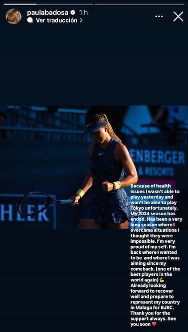 Badosa, fin a la temporada milagro: “He superado cosas que creía imposibles...”