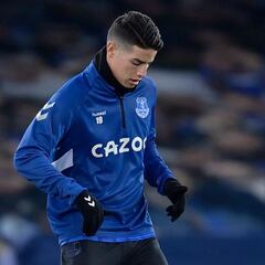 James estimula a Sigurdsson y Ancelotti los disfruta