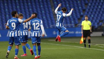 Partido Deportivo de La Coru&ntilde;a -  Ejido. Copa del Rey. gol H&eacute;ctor