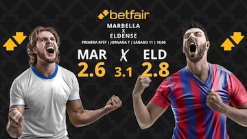 Marbella FC vs. CD Eldense: horario, dónde ver, pronósticos y clasificación