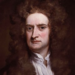 Isaac Newton, científico: “Lo que sabemos es una gota de agua, lo que ignoramos es un océano”