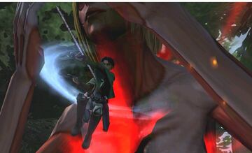 Captura de pantalla - Attack on Titan: The Last Wings of Mankind (3DS)