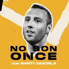 Santi Cazorla recuerda su lesión en 'No son once con Álvaro Benito'
