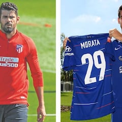 La llegada de Morata puede provocar la salida de Costa