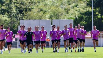 Primer Entrenamiento de pretemporada del Eibar en la nueva ciudad deportiva de Areitio