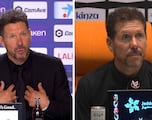 El cambio de opinión de Simeone tras la lluvia de mecheros a Courtois y su incidente con Vinicius: juzguen ustedes mismos