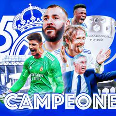 Real Madrid campeón | 35 Ligas para el más grande
