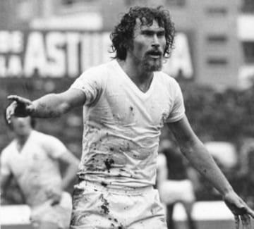 Paul Breitner jugó con el Real Madrid desde 1974 hasta 1977.