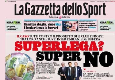 La Superliga, cuesti¨®n de Estado