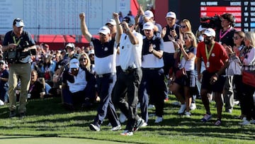 Estados Unidos por fin gana la Ryder Cup ocho años después