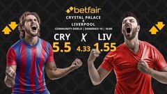 Crystal Palace vs. Liverpool: horario, dónde ver, estadísticas y pronósticos