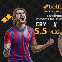Crystal Palace vs. Liverpool: horario, dónde ver, estadísticas y pronósticos