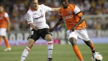 Fabrice, delantero del Málaga