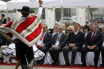 Así fue la Ceremonia de las Banderas en Santiago 2017