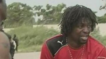 Vio la muerte de cerca en un tiroteo en Angola