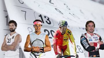 Calendario deportivo de 2019: la agenda de eventos del deporte