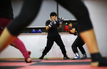 Escuelas de boxeo 'solo para mujeres' en China