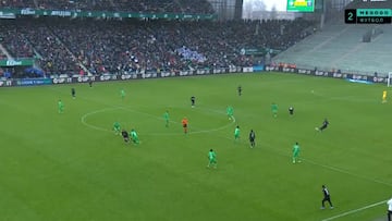 El sorprendente mapa de calor del debut de Ramos con el PSG