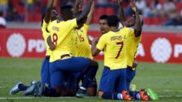 Ecuador entrega la nómina para juego ante Colombia