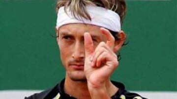<b>CONDE DE GODÓ. </b>Juan Carlos Ferrero ha derrotado al último ganador de Roland Garros, el argentino Gastón Gaudio.