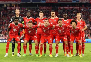 Equipo del Bayern Munich.