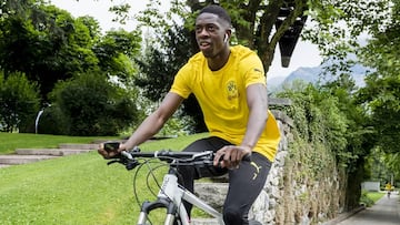 Dembélé, en una imagen esta pretemporada.