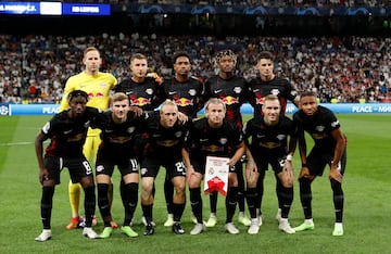 Equipo del RB Leipzig.