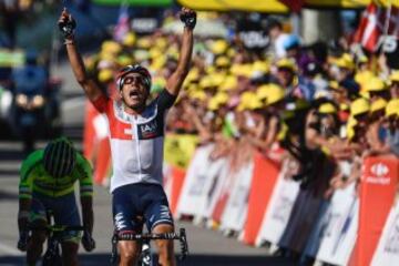 Pantano: sinónimo de trabajo y felicidad colombiana en el Tour