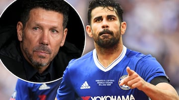 Diego Costa y su anécdota sobre Simeone: “Sácame de aquí, porque si no le voy a matar”
