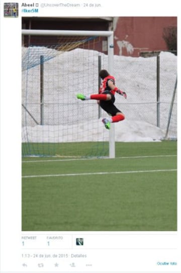 Concurso para ganar unos guantes firmados por Iker Casillas haciendo una palomita 