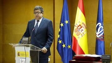 Jos&eacute; Luis Terreros habla tras tomar posesi&oacute;n de su cargo como director de la Agencia Espa&ntilde;ola para la Protecci&oacute;n de la Salud y el Deportista (AEPSAD).
 